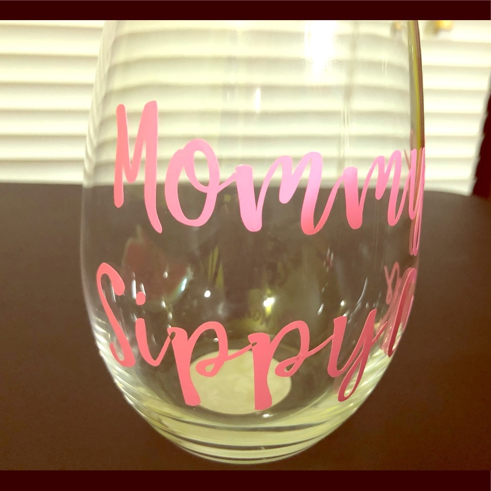 Mommy’s Sippy Cup Wine Glass